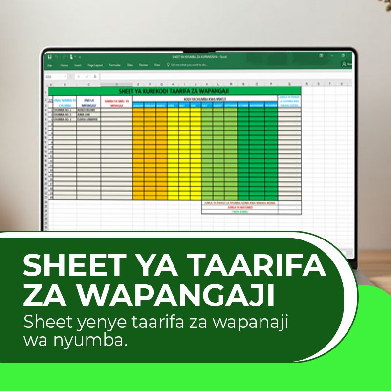 Sheet ya wapangaji