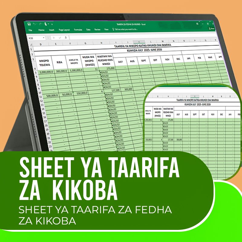 Taarifa za Fedha za Kikundi
