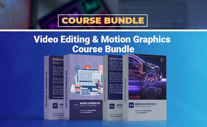 Video Production, Editing & Motion Graphics Bundle
